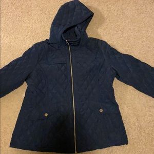 London Fog thin down coat